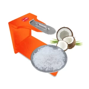 Table Top Hindalium Coconut Scraper Orange