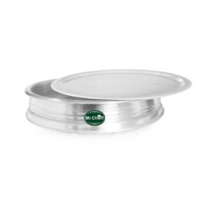 Janapriya Hindalium/Indolium  Moulded Uruli With Lid Pot 2.4 L (Aluminium)