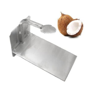Table Top Iron Silver Coconut Scraper