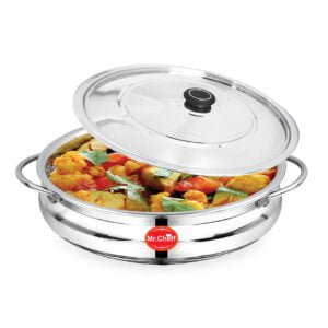 Stainless Steel Kerala Uruli With SS Lid 15 L