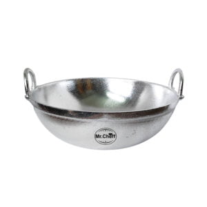 Hindalium Indolium 10 Inch Moulded Casting Kadai/china chettty  2.25 L capacity
