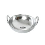 Hindalium/Indolium 8 inch Moulded Casting Kadai/cheena chatty1.25 L capacity