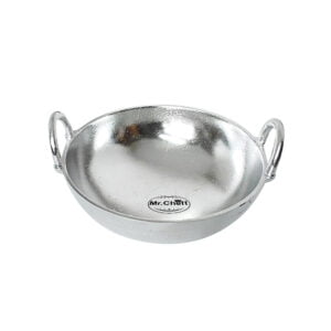Hindalium/Indolium 8 inch Moulded Casting Kadai/cheena chatty1.25 L capacity
