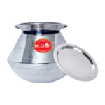 Rice Making/Boiling Heavy Stainless Steel Pot 7.5 L With Lid