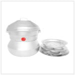 Aluminium Idli Makers Steamer 3 Plate With 9 Idlies Standard Idli Maker (3 Plates , 9 Idlis)