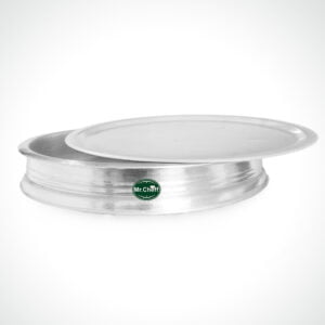 Janapriya Hindalium/Indolium  Moulded Casting Uruli With Lid Pot 7 Lts 15.5"