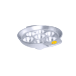 indalium/Indolium - Unniyappam, Appam, Paniyaram Maker - 7 Cavity Paniarakkal 0.3 L capacity 21 cm diameter